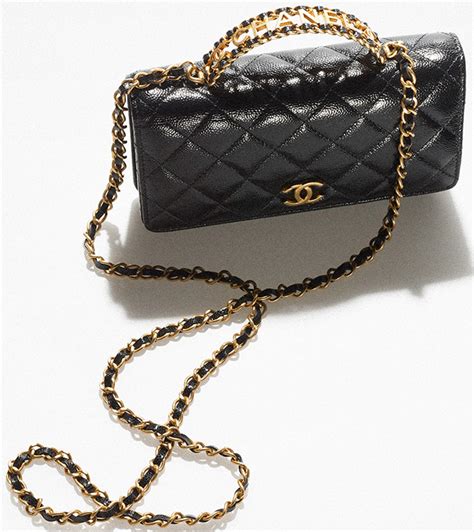 chanel wallet chain turchese|Chanel wallet on chain.